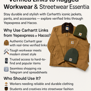 Carhartt Yepexpress: Ellenőrzött linkek strapabíró munkaruházathoz és utcai viselethez