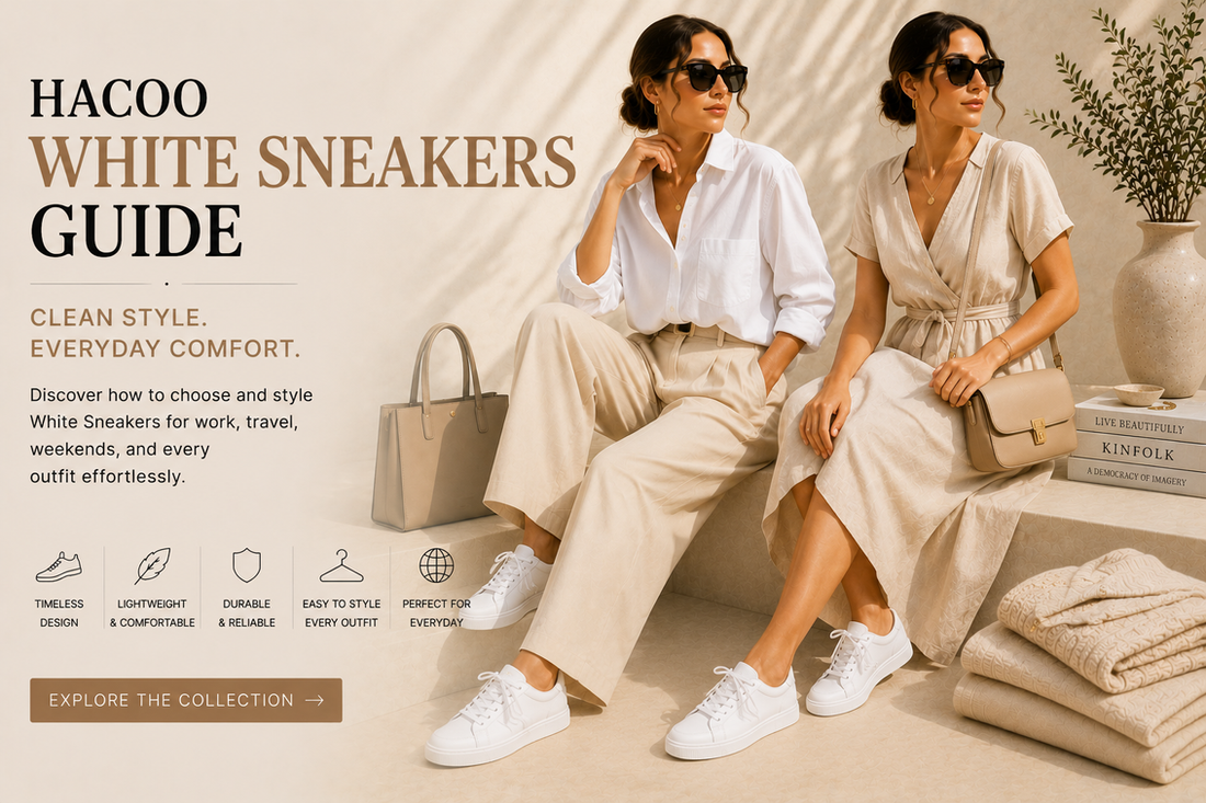 Hacoo White Sneakers Guide | Everyday Timeless Footwear
