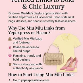 Miu Miu Yepexpress: Enlaces verificados al lujo audaz y elegante