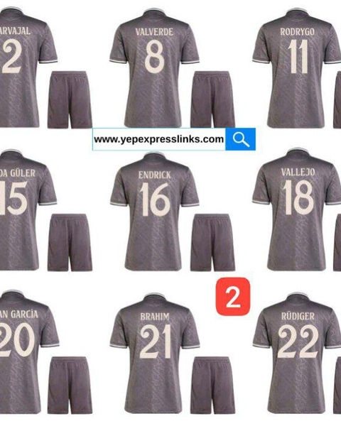 Real Madrid equipación niños