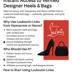 Christian Louboutin Yepexpress: Verifizierte Links zu ikonischem Luxus mit roten Sohlen