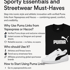 Puma Yepexpress: Verifizierte Links zu sportlichen Essentials und Streetwear-Must-Haves