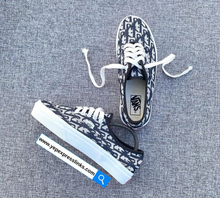 Miniature : Baskets Vans X Christian Dior multicolores