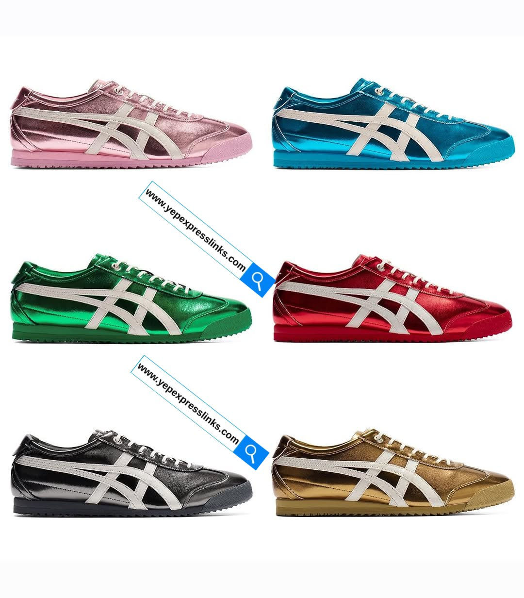 Onitsuka Tiger Mexico66SD Série Métallique