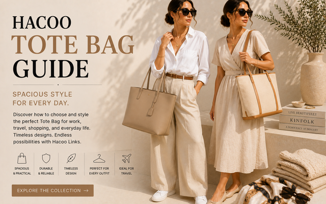 Hacoo Tote Bag Guide | Elegant Everyday Handbags