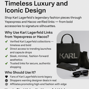 Karl Lagerfeld yepexpress: vínculos verificados con el lujo atemporal y el diseño icónico