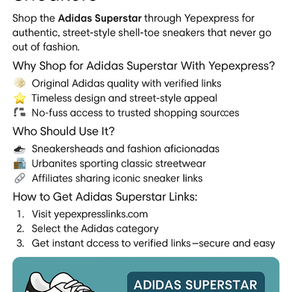 Adidas Superstar Yepexpress: Verifizierte Links zu kultigen Streetwear-Sneakern
