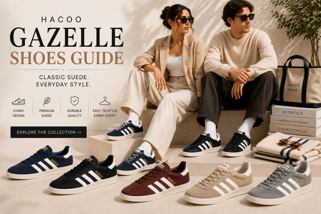 Hacoo Gazelle Shoes Guide | Premium Retro Sneakers