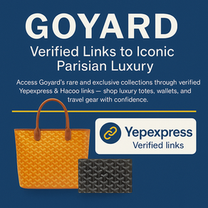 Goyard Yepexpress: enlaces verificados al legendario lujo parisino