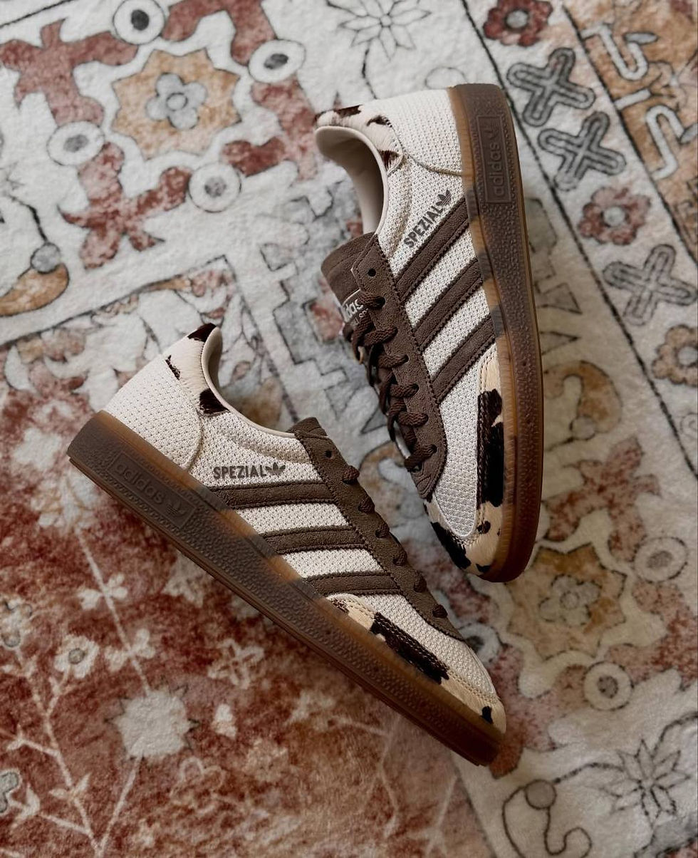 Miniatura: Adidas Spezial Animal Print Trainers
