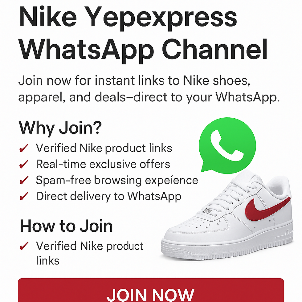 Scarpe e abbigliamento sportivo Nike tramite link Yepexpress verificati