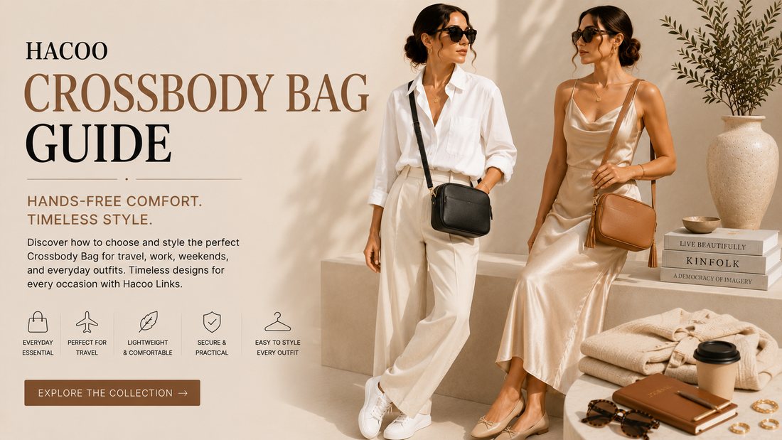 Hacoo Crossbody Bag Guide | Elegant Everyday Handbags