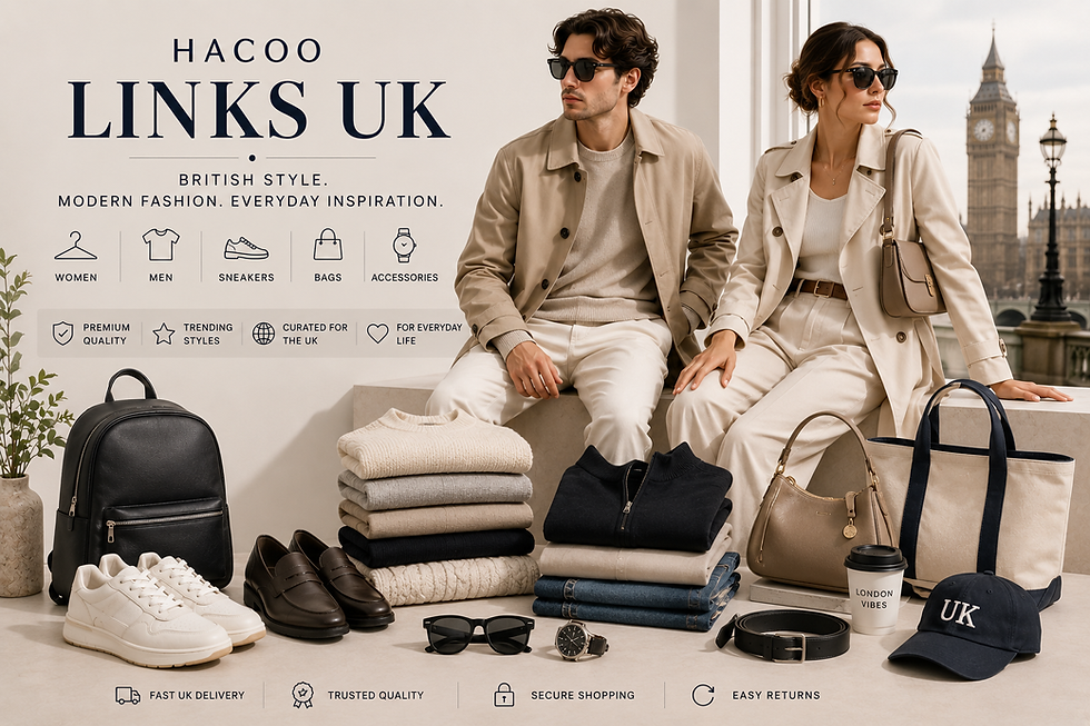 Hacoo Links UK: Your Complete Guide to Fashion, Shopping & Style Trends in the United Kingdom