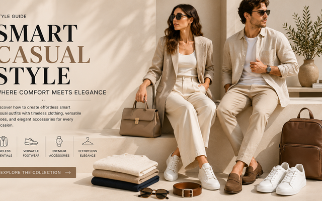 Guia de Estilo Smart Casual | Moda Elegante para o Dia a Dia