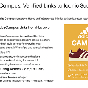 Adidas Campus Yepexpress: Verifizierter Stil über Yepexpress- und Hacoo-Links
