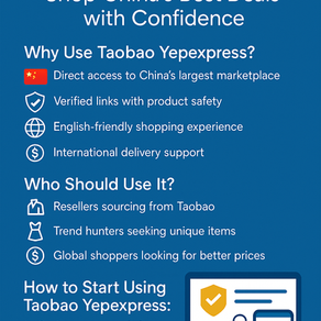 Taobao Yepexpress: Compre com segurança e aproveite as melhores ofertas na China