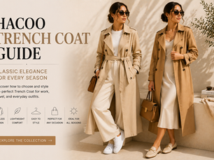Hacoo Trench Coat Guide: The Ultimate Layer for Elegant Everyday Style
