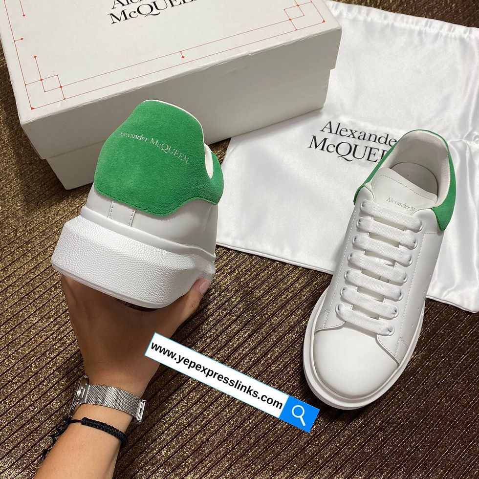 Miniatura: Tênis Alexander McQueen Verde e Preto