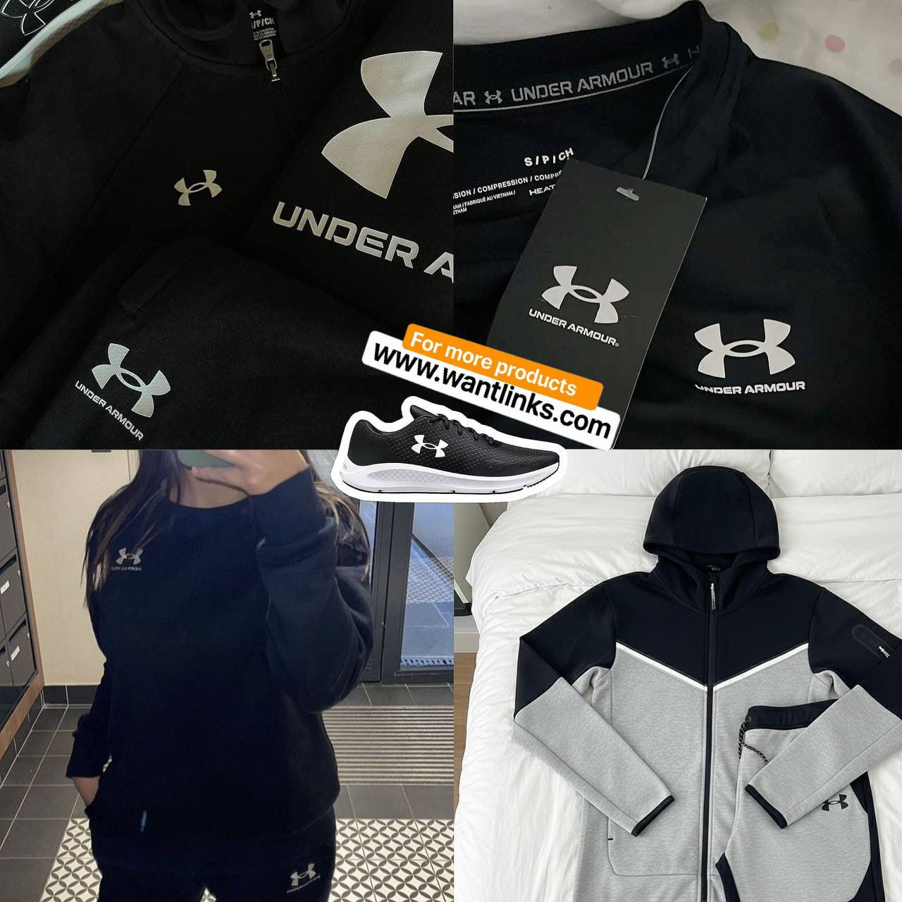 Listado Ropa Under Armour