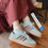 Miniature : Chaussures Adidas Sambae « Semi Flash Aqua / Preloved Brown / Gum »
