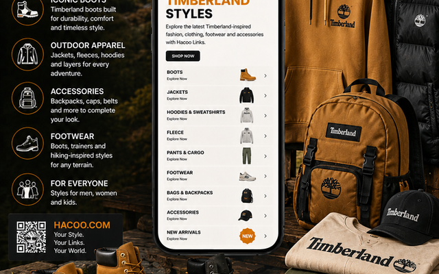 Timberland Hacoo: Descobre o Estilo Outdoor com Hacoo Links