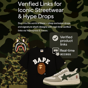 Bape: link verificati a sfilate e streetwear iconiche