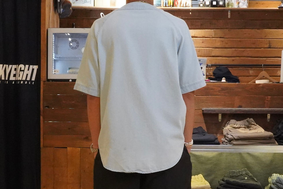 Thumbnail: Luckyeight Denim Baseball Shirt