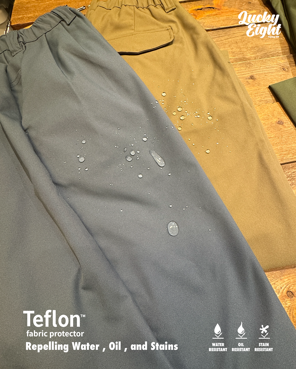 縮圖：Luckyeight Pleated Cropped Pants Solotex® (Teflon™ Fabric Protector) 250207