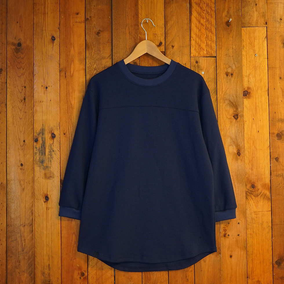 縮圖：Luckyeight 3/4 Sleeve Waffle T-shirt