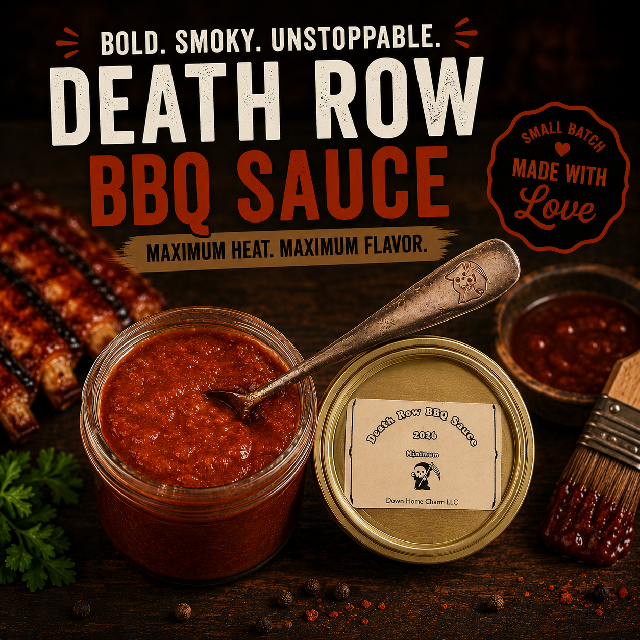 Death Row BBQ Sauce - Minimum