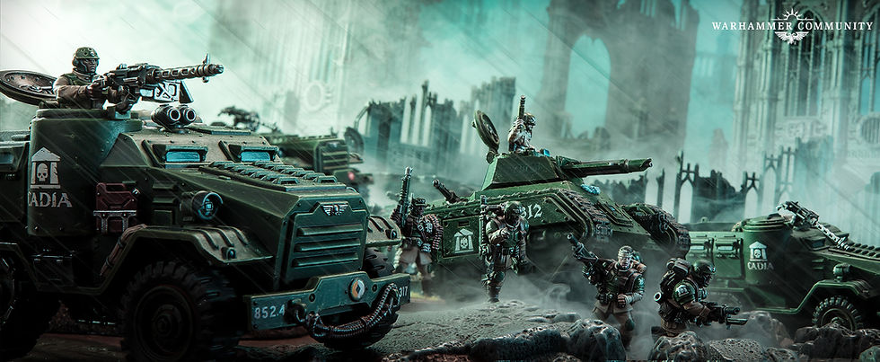 New Astra Militarum Detachments in Armageddon