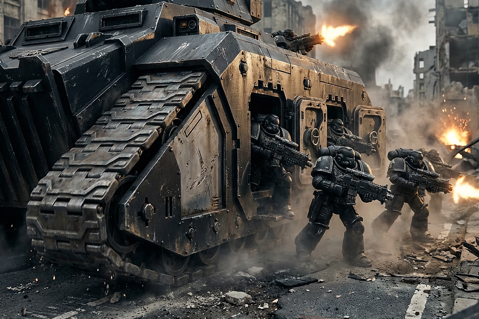 Repulsor Executioner tank formation