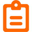 Clipboard icon representing tailored support