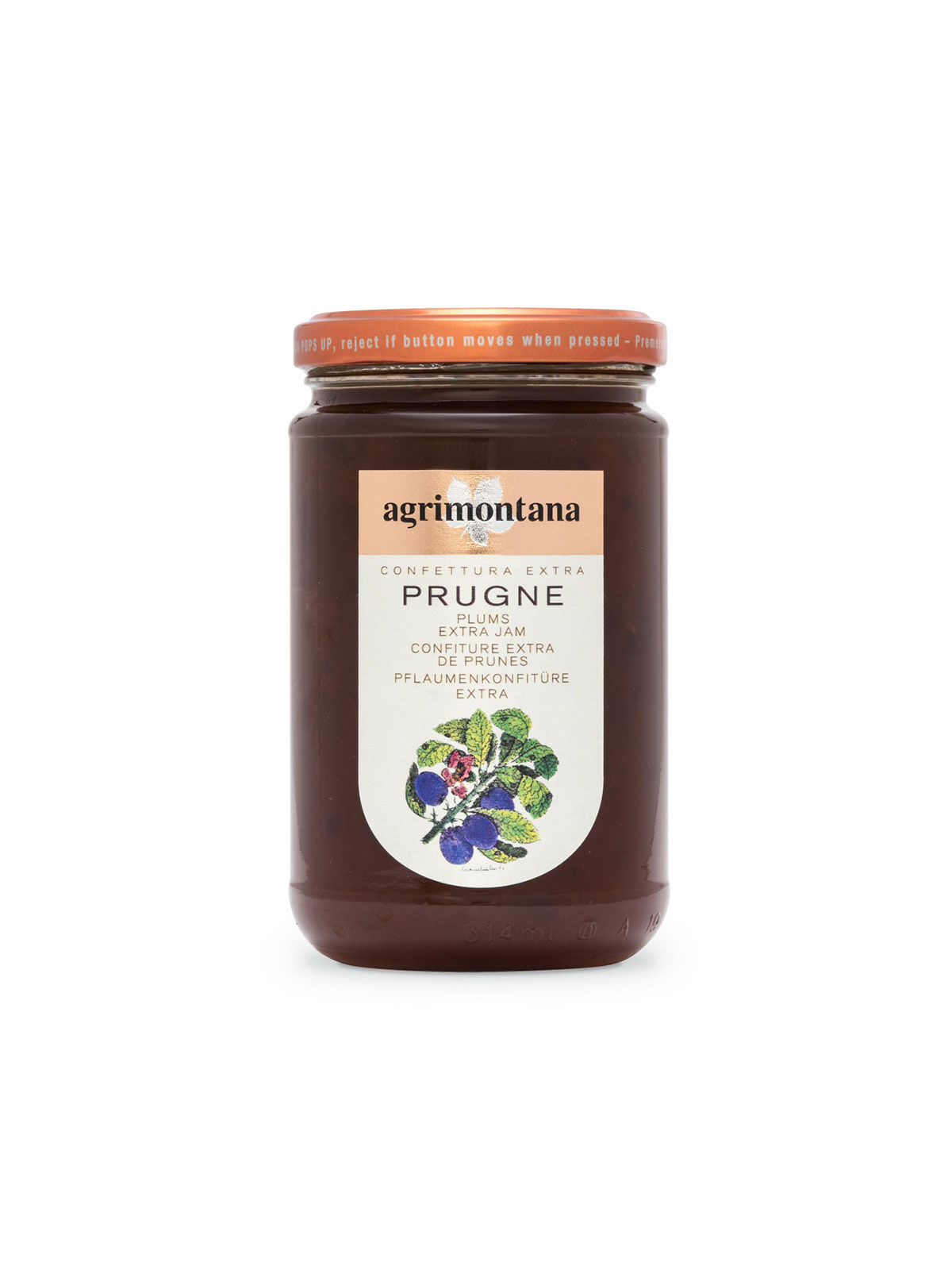 Agrimontana Plum Preserves
