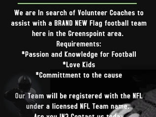 COACHES NEEDED
