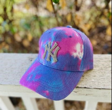 Thumbnail: Tie-Dye NY Bling Cap