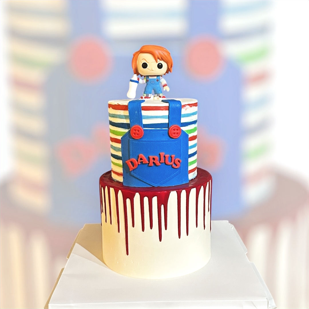 Chucky Themed Cake