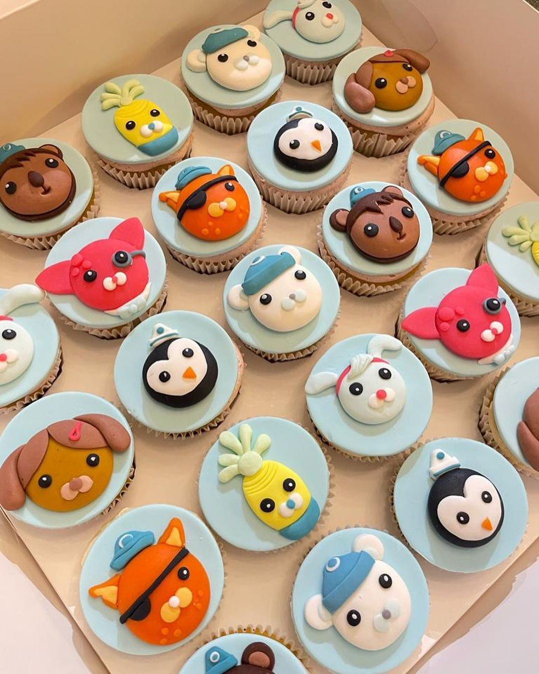 Octonauts Cupcakes