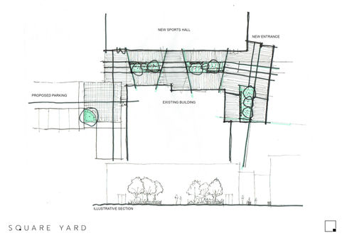 Landscape architect designed school
