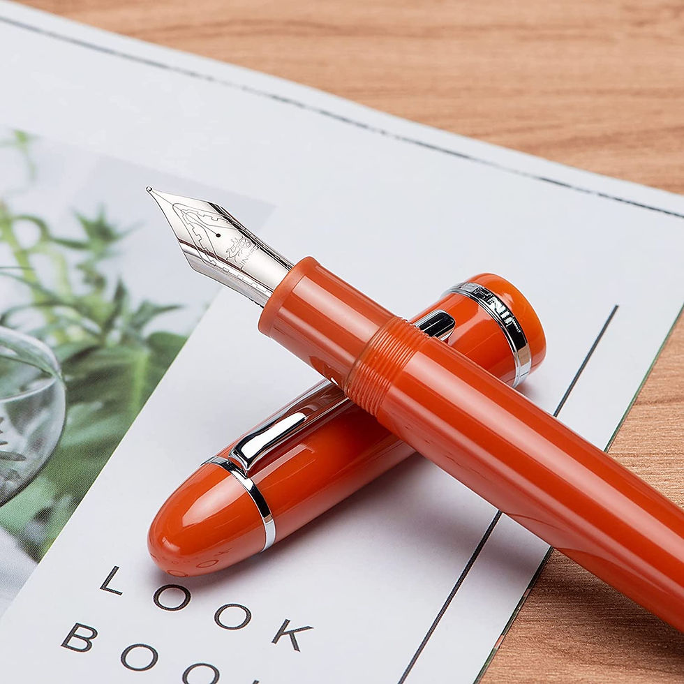 Thumbnail: Jinhao X159 Orange Fountain Pen