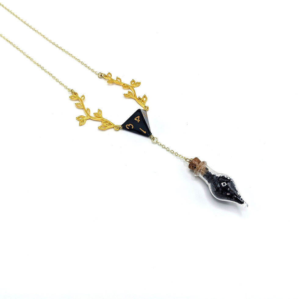 Thumbnail: Nightshade Poison D4 Necklace