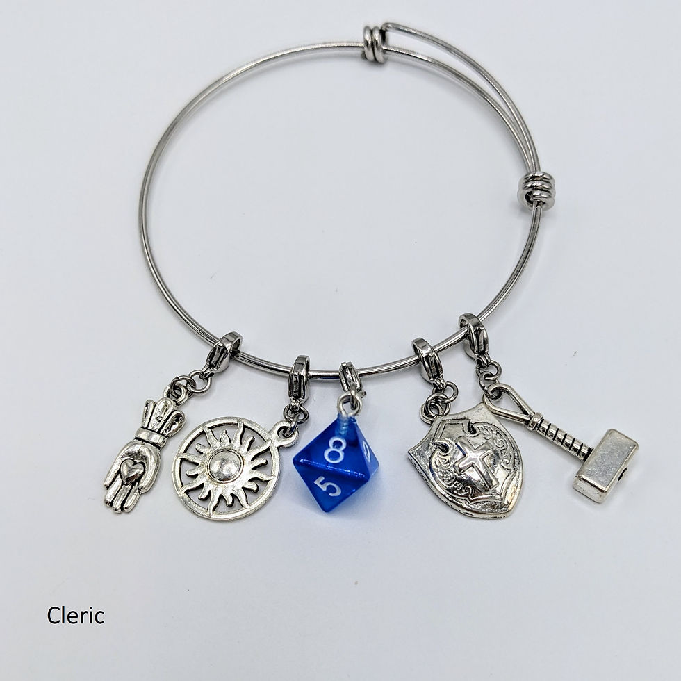 Thumbnail: D&D Class Bangle Bracelets
