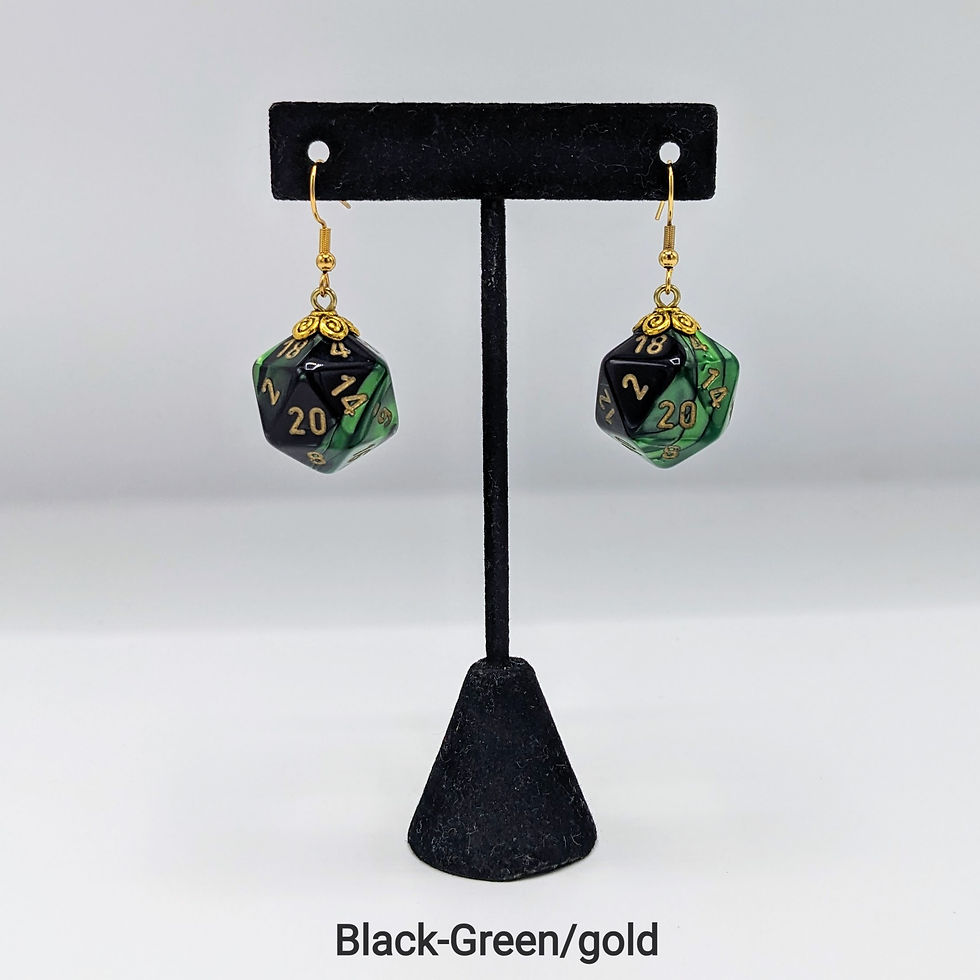 Thumbnail: Gemini D20 Earrings