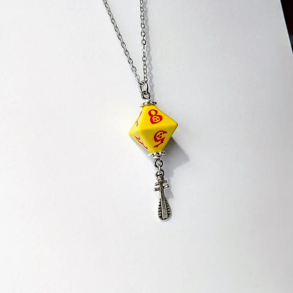 Thumbnail: Bard's Lute D8 Pendant