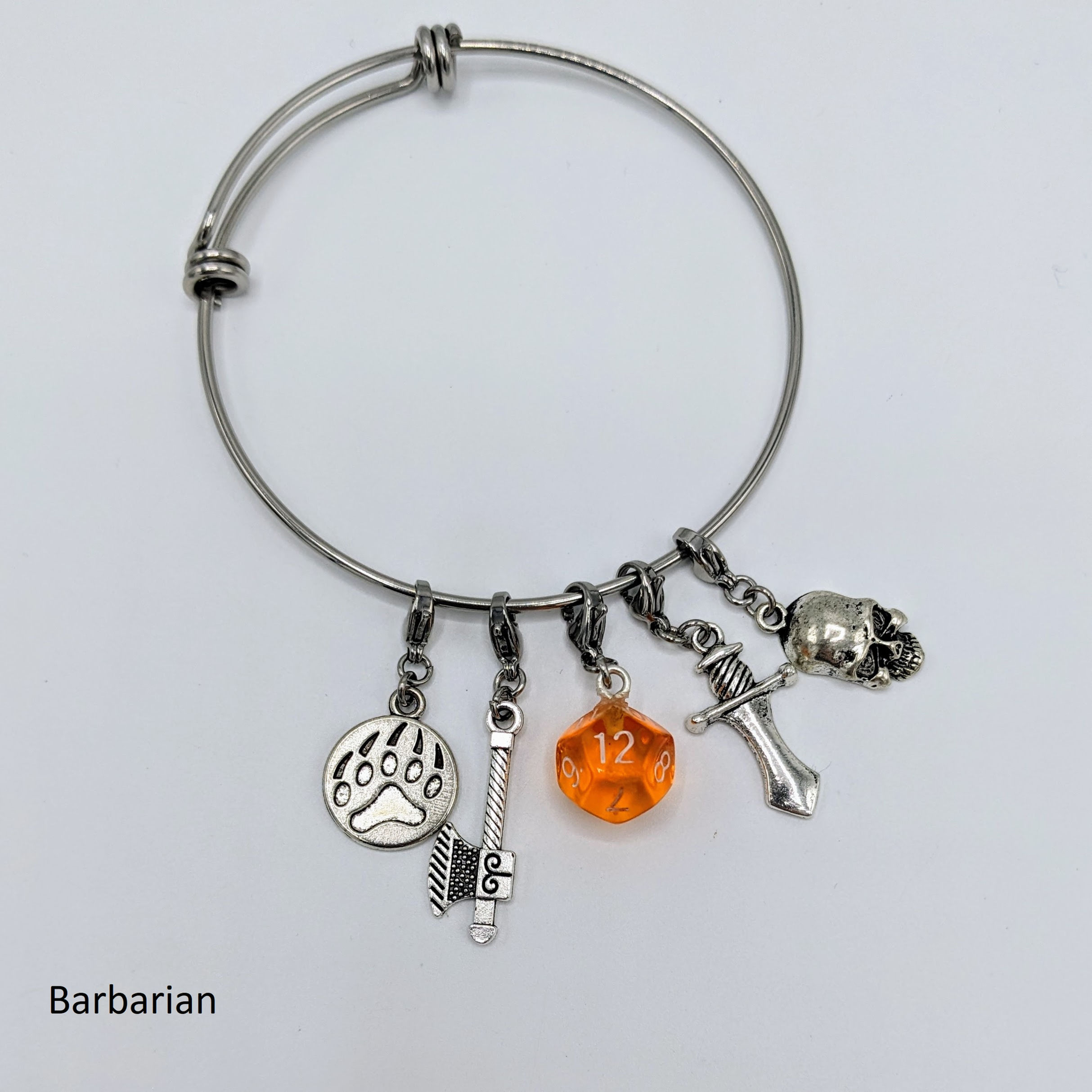 D&D Class Bangle Bracelets