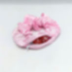 Thumbnail: Metallic Pink Scrunchie Dice Bag