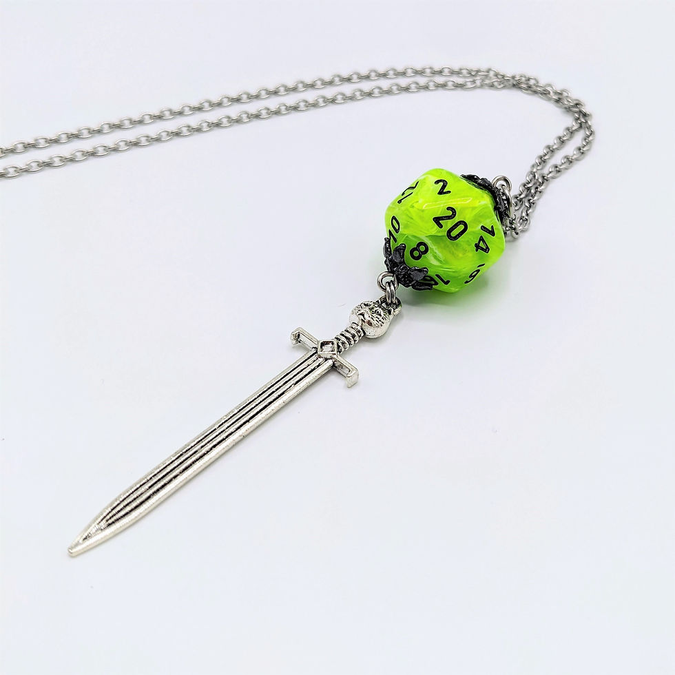 Thumbnail: D20 Sword Pendants