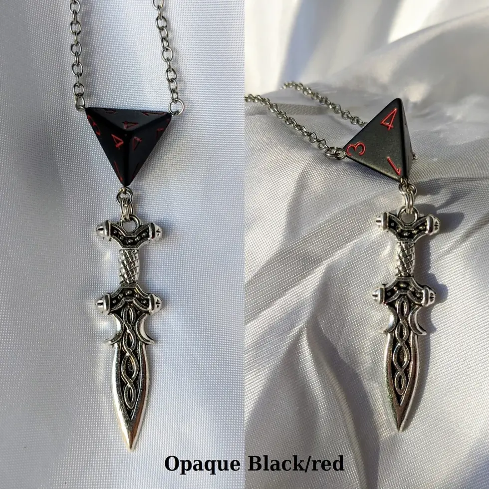 Thumbnail: Rogue's Dagger D4 Pendant
