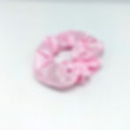 Thumbnail: Metallic Pink Scrunchie Dice Bag