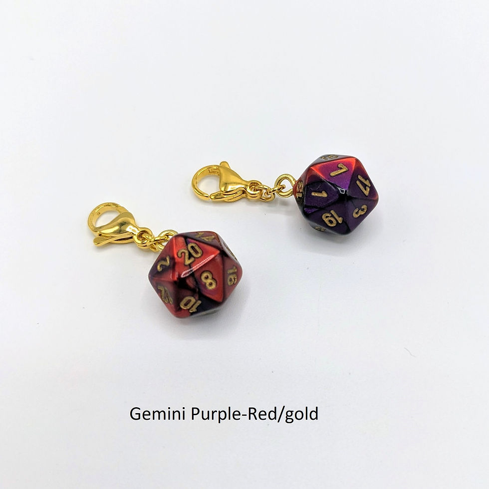 Thumbnail: Mini Chessex D20 Charms